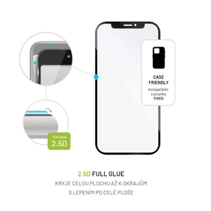 Tvrzené sklo FIXED Full-Cover Motorola Moto G9 Power, černá