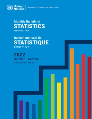Monthly Bulletin of Statistics, October 2022 / Bulletin mensuel de statistiques, octobre 2022