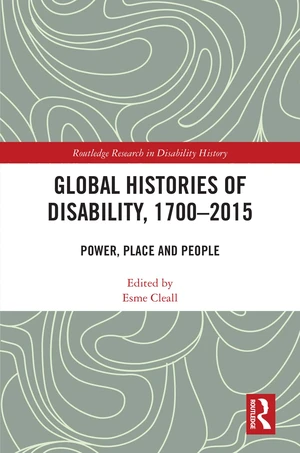 Global Histories of Disability, 1700-2015