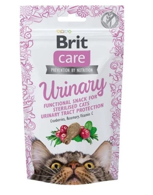 BRIT Care Snack Urinary - pre kastrované mačky 50 g  - 50g