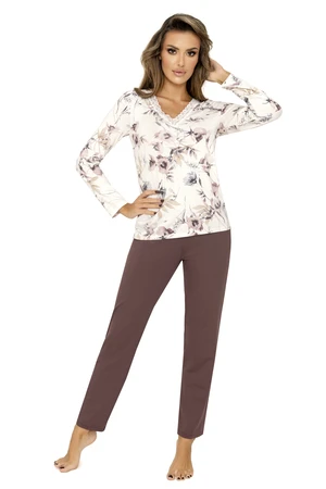 Pyjamas Belinda Long Ecru Ecru