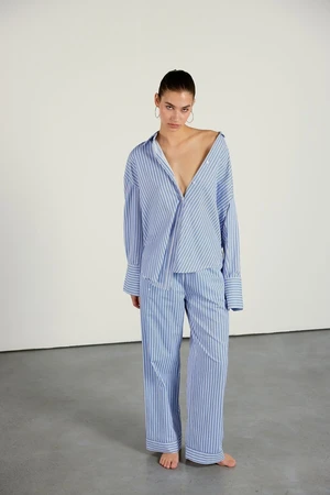 VATKALI Line Pattern Trousers