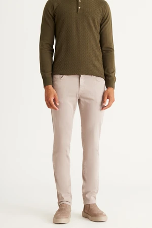 ALTINYILDIZ CLASSICS Men's Stones 360 Degrees Flexibility in All Directions. Comfortable Slim Fit Skinny-Cut Trousers.