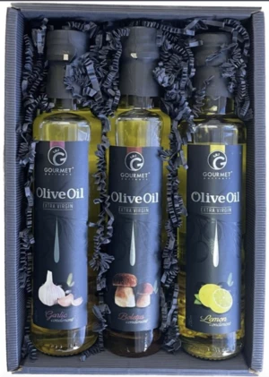 Triáda olivových olejů s příchutí