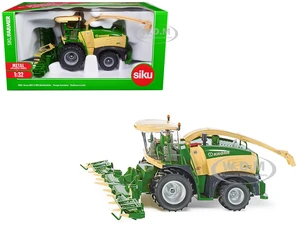 Krone BiG X 580 Forage Harvester Green and Beige 1/32 Diecast Model by Siku