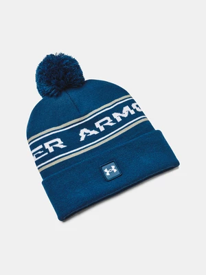 Under Armour Čepice UA Men's Halftime Pom Beanie-BLU - Pánské