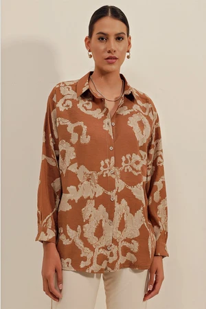 Bigdart 3900 Oversize Long Basic Shirt - V. Tan