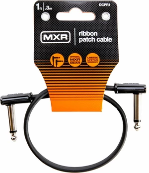 Dunlop MXR DCPR1 Ribbon Patch Cable Černá 30 cm Lomený - Lomený