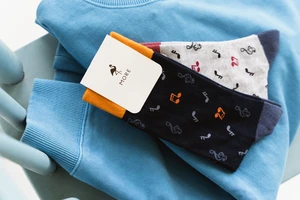 Scores 051-133 Navy Blue socks
