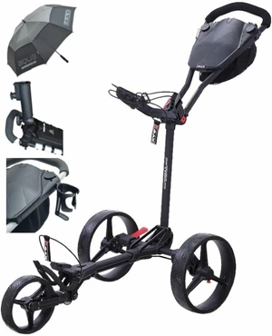 Big Max Blade Trio Deluxe SET Phantom Black Pushtrolley