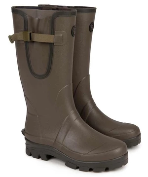 Fox Fishing Bottes de pêche Neoprene Lined Rubber Boots Camo/Khaki 44