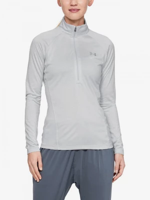 Under Armour Tech 1/2 Zip - Twist Triko Šedá