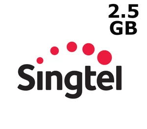 Singtel 2.5 GB Data Mobile Top-up SG