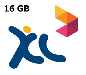 XL 16 GB Data Mobile Top-up ID