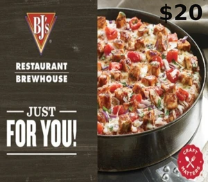 BJ's Restaurant $20 Gift Card US