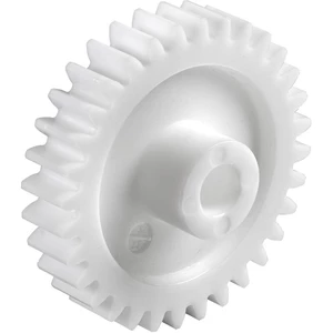 Reely polyacetal  čelné ozubené koleso Typ modulu: 1.0 Ø otvoru: 10 mm Počet zubov: 70