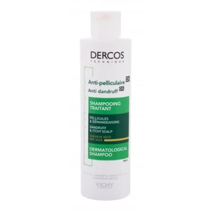 Vichy Dercos Anti-Dandruff Dry Hair 200 ml šampón pre ženy na šedivé vlasy; proti lupinám