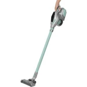 Akumulátorový vysavač CleanMaxx 9107, 14,8 V, max. 120 W, šedá, mátově zelená