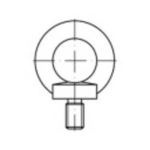 Závěsné šrouby TOOLCRAFT TO-5381565, N/A, M33, ocel, 1 ks