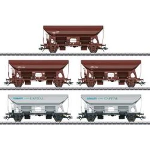 Märklin 046307 Samonabíjecí vůz FCS der Luxembourg Správa (CFL), sada 5 ks