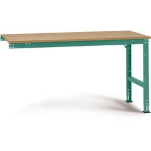 Manuflex AU6015.0001 Pracovní Přístavný stůl Univerzální standardní s multiplex deska, Šxhxv = 1000 x 800 x 760-870 mm