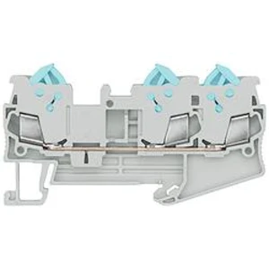 Průchodková svorka přípojka IDC Siemens 8WH30030AE01, modrá, 50 ks