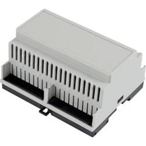 Pouzdro na DIN lištu Hammond Electronics 90 x 105 x 58 , polykarbonát, světle šedá, 1 ks
