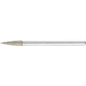 Diamantový brusný kolík, OBLOUKOVÝ, 13 x 3 mm, D126 dřík 3 PFERD 36443020 Průměr 3 mm