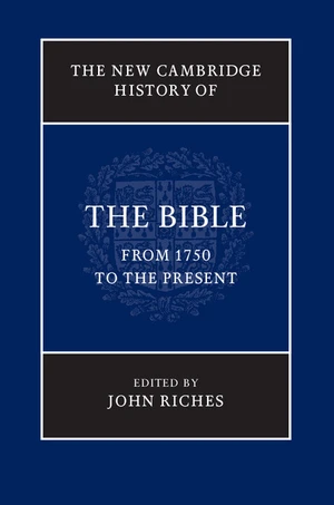 The New Cambridge History of the Bible