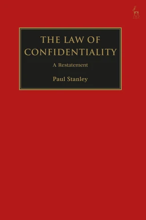 The Law of Confidentiality
