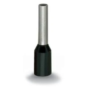 Dutinka WAGO 216-224, 1.50 mm² x 8 mm, částečná izolace, černá, 1000 ks