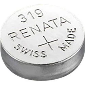 Knoflíková baterie na bázi oxidu stříbra Renata SR64, velikost 319, 21 mAh, 1,55 V