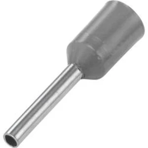 Dutinky s plastovým límcem Vogt Verbindungstechnik 460609, 4 mm², 9 mm, šedá, 100 ks