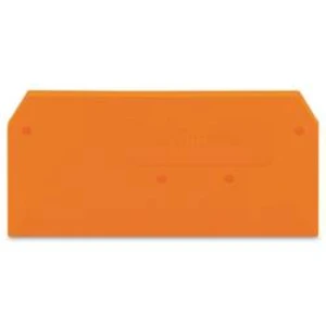 Koncová a oddělovací deska, WAGO 280-309, 52.5 mm x 2.5 mm x 28 mm , 100 ks