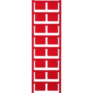 Device markers, MultiCard, 18 x 27 mm, Polyamide 66, Colour: Red Weidmüller Počet markerů: 80 SM 27/18 NEUTRAL ROTMnožství: 80 ks