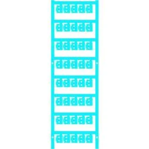 Conductor markers, MultiCard, 12 x 5,8 mm, Polyamide 66, Colour: Blue Weidmüller Počet markerů: 200 SFC 0/12 NEUTRAL BLMnožství: 200 ks