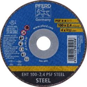 Řezný kotouč rovný PFERD 61741116, EHT 100-2,4 PSF STEEL/16,0 Průměr 100 mm 25 ks