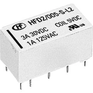 Miniaturní relé HFD2 3 A HFD2/005-S-L2-D, 3 A , 220 V/DC/ 250 V/AC , 125 VA/ 90 W