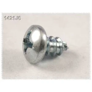 Upevňovací šroub Hammond Electronics 1421J6, samořezný , ocel, přírodní, 6 ks
