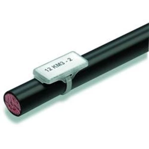 Cable markers, 30 x 8 mm, Polypropylene, Colour: Transparent Weidmüller Počet markerů: 50 WKM 8/30Množství: 50 ks
