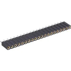Pinová lišta BKL 10120801, 1x 20pól., 2,54 mm, zásuvka
