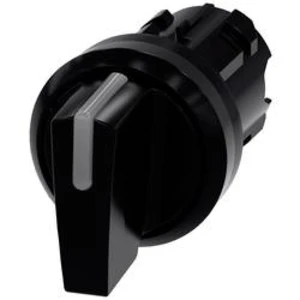 Kloubový spínač Siemens 3SU1002-2BP10-0AA0, otočný přepínač, 2 x 45 °, černá, 1 ks