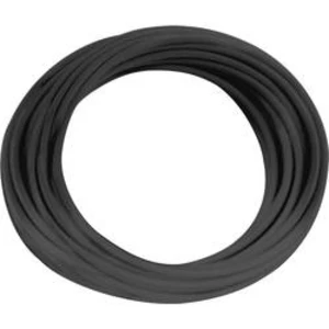 Lanko/ licna BKL Electronic H05V-K, 1 x 0.75 mm², vnější Ø 2.30 mm, černá, 10 m