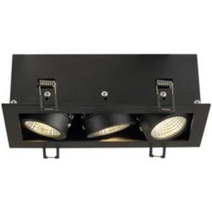 LED vestavné svítidlo SLV 115720, 21 W, N/A, černá (matná)