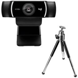 Full HD webkamera Logitech C922 Pro Stream, stojánek, upínací uchycení