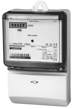 Elektroměr na kříž ISKRA E002 EJ 5-60 A jednofázový jednotarifový Elektroměr na kříž ISKRA E002 EJ 5-60 A jednofázový jednotarifový
