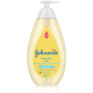 Johnson's® Top-to-Toe mycí gel na tělo a vlasy pro děti od narození 500 ml