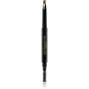 Dermacol Eyebrow Perfector automatická tužka na obočí s kartáčkem odstín 02