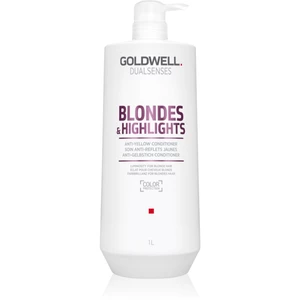 Goldwell Dualsenses Blondes & Highlights kondicionér pro blond vlasy neutralizující žluté tóny 1000 ml