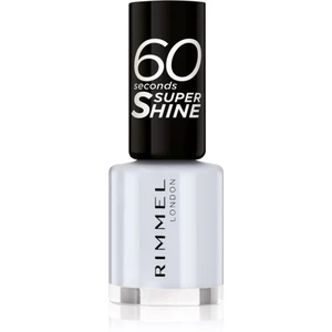 Rimmel 60 Seconds Super Shine lak na nehty odstín 703 White Hot Love 8 ml